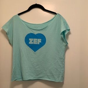 Die Antwoord ZEF heart T-shirt.